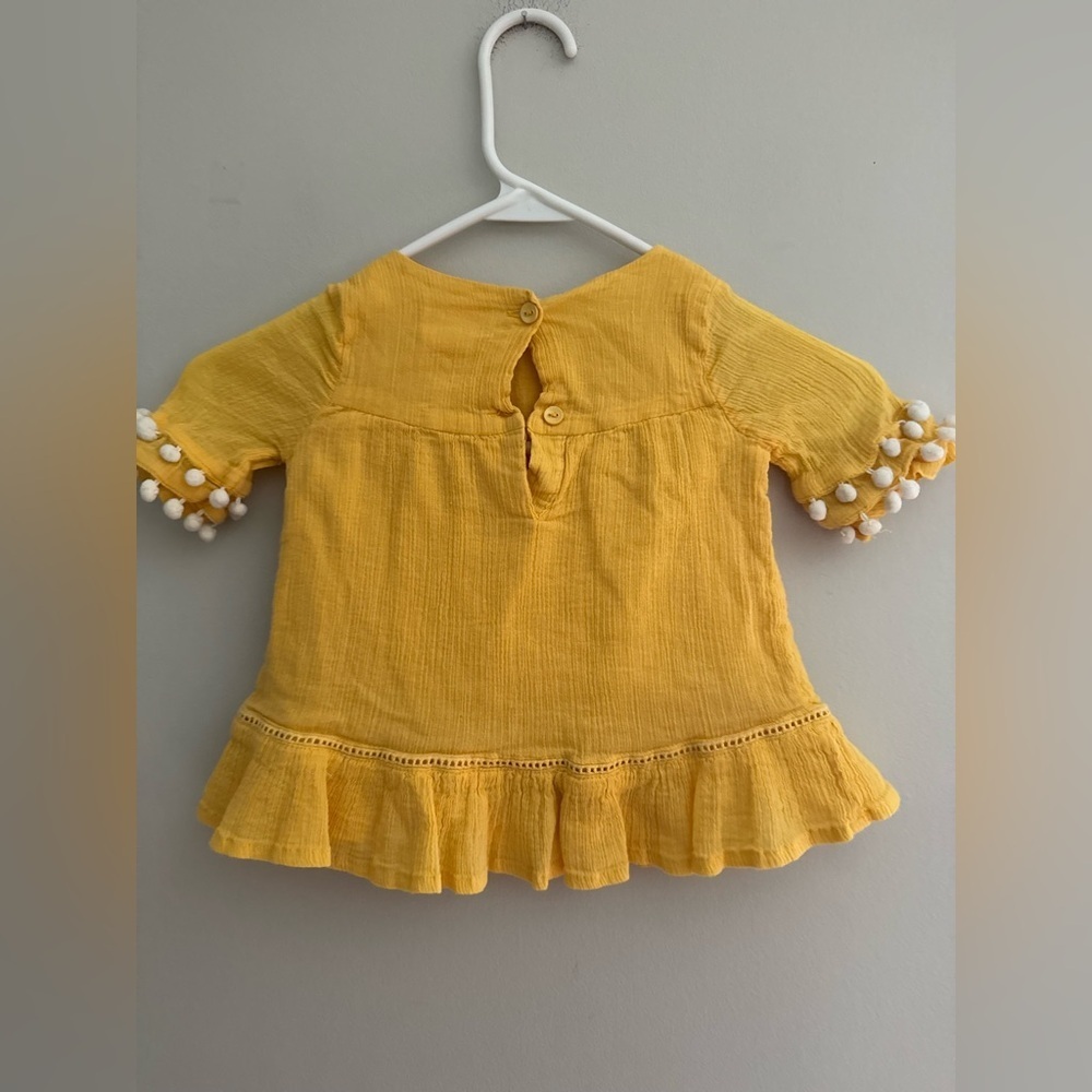 Tommy Bahama Yellow Baby Top size 3T - Picture 2 of 3